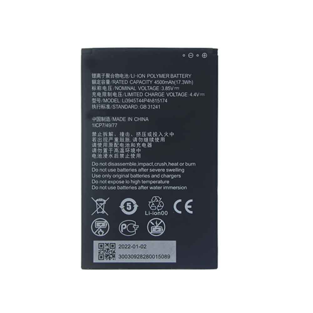 Batería para G719C-N939St-Blade-S6-Lux-Q7/zte-Li3945T44P4h815174